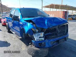 2017 Ford F-150 XL with VIN 1FTEW1EP8HFC41197, listed as a IAAI auction lot 41365059 with 122,174 mi miles. Bid and sale history available at carsss.com. Image 1.