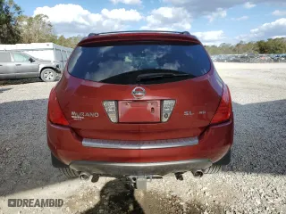 2007 Nissan Murano S with VIN JN8AZ08WX7W600541, listed as a Copart auction lot 78863214 with 105,238 mi miles and Clean Title. Bid and sale history available at carsss.com. Image 6.