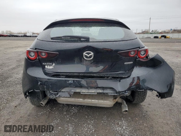 2025 Mazda 3 S Select Sport with VIN JM1BPAKMXS1774103, listed as a Copart auction lot 53522565 with 2,968 mi miles and Salvage Title. Bid and sale history available at DreamBid. Image 6.