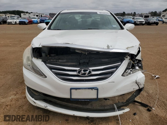 2014 Hyundai Sonata Limited with VIN 5NPEC4AB7EH818369, listed as a Copart auction lot 48346525 with 139,255 mi miles and Salvage Title. Bid and sale history available at DreamBid. Image 5.