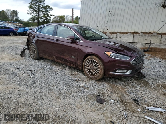 2018 Ford Fusion Energi Titanium with VIN 3FA6P0SU5JR195168, listed as a Copart auction lot 46533273 with 222,773 mi miles. Bid and sale history available at carsss.com. Image 4.