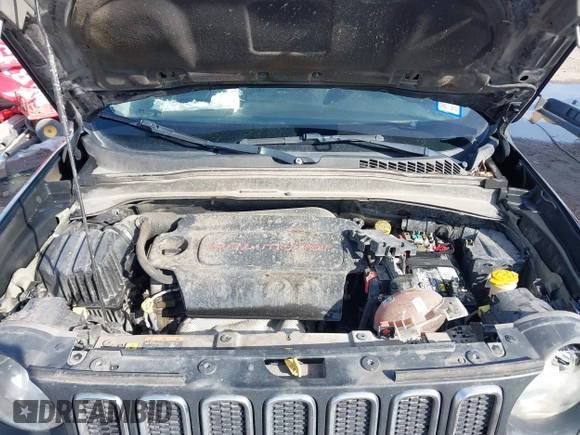 2017 Jeep Renegade Latitude z VIN ZACCJBBB8HPF76347, wystawiony jako IAAI lot #41397916 z przebiegiem 281 192 mil mil oraz . Historia ofert i sprzedaży dostępna na DreamBid. Obrazek 10.