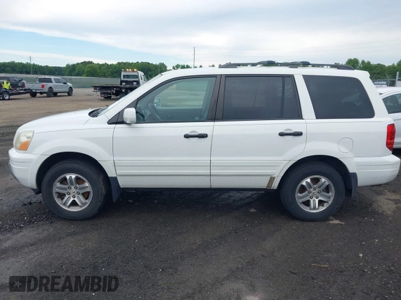 2003 Honda Pilot EX with VIN 2HKYF18453H566709, listed as a IAAI auction lot 42239595 with 191,626 mi miles and . Bid and sale history available at DreamBid. Image 13.
