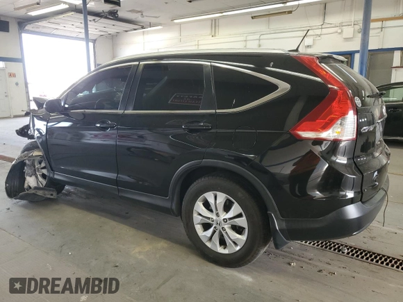 2013 Honda CR-V EX-L z VIN 2HKRM4H72DH661929, wystawiony jako Copart lot #60455455 z przebiegiem 198 637 mil mil oraz Szkoda całkowita • Salvage title. Historia ofert i sprzedaży dostępna na DreamBid. Obrazek 2.