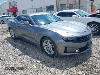 2019 Chevrolet Camaro 1LT with VIN 1G1FB1RS5K0157081, listed as a IAAI auction lot 42849203 with 80,584 mi miles and . Bid and sale history available at DreamBid. Image 1.