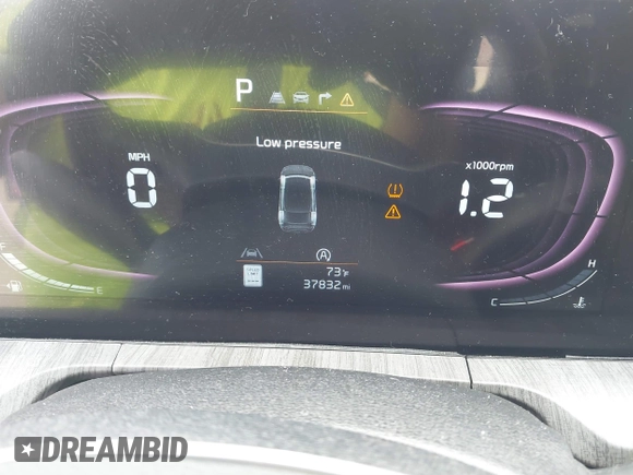 2023 Kia Telluride EX with VIN 5XYP34GC7PG356057, listed as a IAAI auction lot 41475968 with 37,832 mi miles and . Bid and sale history available at DreamBid. Image 15.