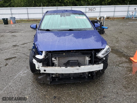 2020 Hyundai Ioniq Plug-In Hybrid SE with VIN KMHC65LDXLU225283, listed as a Copart auction lot 88311115 with NaN miles and Salvage Title. Bid and sale history available at carsss.com. Image 5.