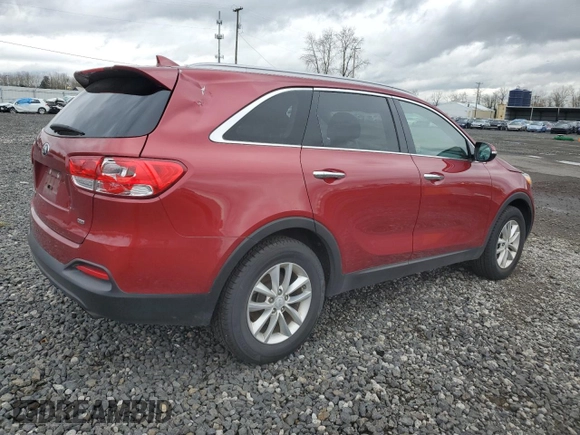 2018 Kia Sorento LX with VIN 5XYPG4A38JG376998, listed as a Copart auction lot 48482735 with 90,512 mi miles and Salvage Title. Bid and sale history available at carsss.com. Image 3.