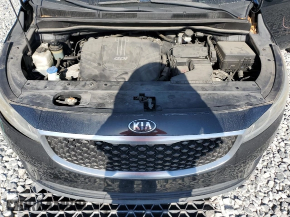 2015 Kia Sedona LX with VIN KNDMB5C1XF6051461, listed as a Copart auction lot 54203275 with 101,193 mi miles and Salvage Title. Bid and sale history available at DreamBid. Image 12.