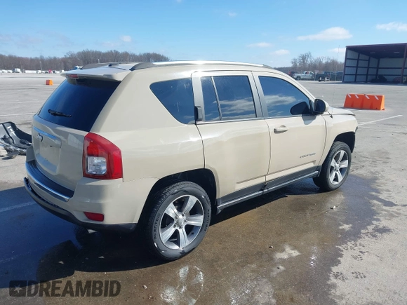 2017 Jeep Compass High Altitude with VIN 1C4NJCEB0HD200251, listed as a IAAI auction lot 41794163 with 141,419 mi miles and . Bid and sale history available at DreamBid. Image 4.
