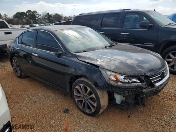 2014 Honda Accord Sedan Sport with VIN 1HGCR2F52EA064769, listed as a Copart auction lot 48712745 with 175,206 mi miles and Salvage Title. Bid and sale history available at carsss.com. Image 4.