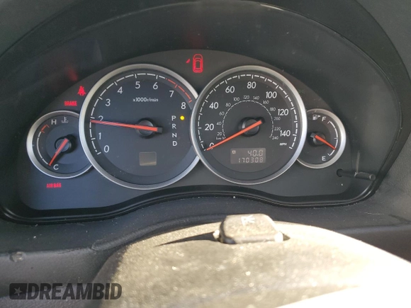 2006 Subaru Legacy Outback Limited with VIN 4S4BP62C667334088, listed as a Copart auction lot 46993635 with 170,308 mi miles and Salvage title. Bid and sale history available at DreamBid. Image 9.