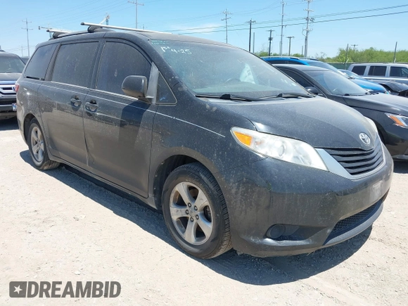 2015 Toyota Sienna LE AAS with VIN 5TDKK3DC7FS687525, listed as a IAAI auction lot 42250458 with 140,429 mi miles and . Bid and sale history available at DreamBid. Image 1.
