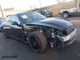 2012 Porsche Panamera Turbo with VIN WP0AC2A79CL090481, listed as a IAAI auction lot 41954044 with 59,433 mi miles. Bid and sale history available at carsss.com. Image 14.
