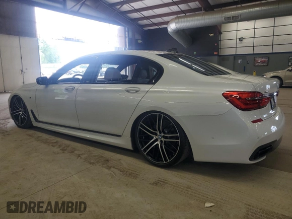 2018 BMW 7 Series ALPINA B7 xDrive z VIN WBA7F2C51JG424647, wystawiony jako Copart lot #58987985 z przebiegiem Nie podano mil oraz Czysty tytuł • Clean title. Historia ofert i sprzedaży dostępna na DreamBid. Obrazek 2.