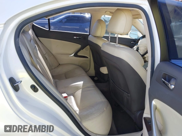 2011 Lexus IS 250 z VIN JTHBF5C26B5136946, wystawiony jako IAAI lot #42283529 z przebiegiem 176 257 mil mil oraz . Historia ofert i sprzedaży dostępna na DreamBid. Obrazek 8.