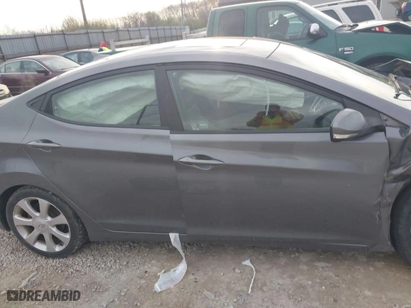 2012 Hyundai Elantra Limited with VIN 5NPDH4AE7CH084210, listed as a IAAI auction lot 41936519 with 120,945 mi miles. Bid and sale history available at carsss.com. Image 14.