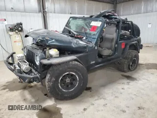 2005 Jeep Wrangler Unlimited with VIN 1J4FA44SX5P335107, listed as a Copart auction lot 41701055 with 0 mi miles and Salvage Title. Bid and sale history available at carsss.com. Image 1.