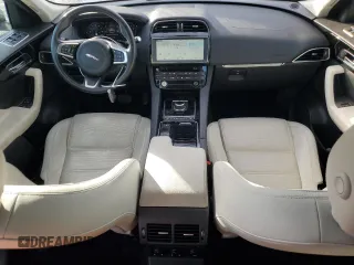 2020 Jaguar F-Pace 25t Prestige with VIN SADCK2FX1LA652961, listed as a Copart auction lot 80920254 with 55,702 mi miles and Salvage title. Bid and sale history available at DreamBid. Image 8.