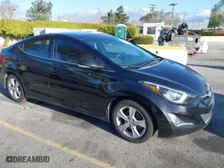 2016 Hyundai Elantra SE with VIN KMHDH4AE9GU632893, listed as a IAAI auction lot 41828775 with 128,219 mi miles. Bid and sale history available at carsss.com. Image 1.