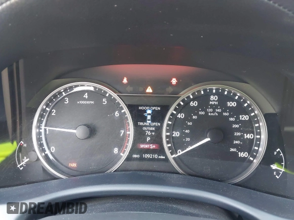 2014 Lexus GS 350 z VIN JTHBE1BL4E5043580, wystawiony jako IAAI lot #42294152 z przebiegiem 109 210 mil mil oraz . Historia ofert i sprzedaży dostępna na DreamBid. Obrazek 7.