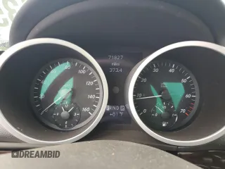 2007 Mercedes-Benz SLK 280 with VIN WDBWK54F17F160166, listed as a Copart auction lot 60133435 with 71,827 mi miles and Salvage title. Bid and sale history available at DreamBid. Image 9.
