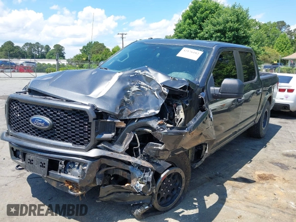 2019 Ford F-150 XL with VIN 1FTEW1EP7KFC28853, listed as a IAAI auction lot 42176182 with 132,599 mi miles and . Bid and sale history available at DreamBid. Image 17.