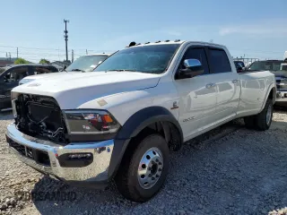 2019 Ram 3500 Longhorn with VIN 3C63RRKL5KG624249, listed as a Copart auction lot 66999644 with 57,129 mi miles and Salvage Title. Bid and sale history available at carsss.com. Image 1.