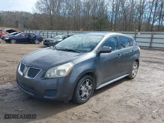 2009 Pontiac Vibe w/1SB with VIN 5Y2SP67099Z425237, listed as a IAAI auction lot 41597510 with 158,698 mi miles. Bid and sale history available at carsss.com. Image 2.