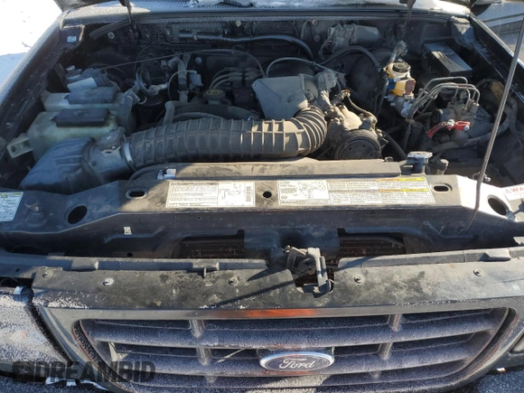 2000 Ford Ranger XLT with VIN 1FTZR15XXYTA81012, listed as a Copart auction lot 44260955 with 188,855 mi miles and Salvage Title. Bid and sale history available at carsss.com. Image 11.