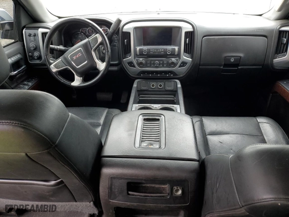 2018 GMC Sierra 1500 SLT with VIN 3GTU2NEC0JG630738, listed as a Copart auction lot 45961355 with 0 mi miles and Salvage Title. Bid and sale history available at carsss.com. Image 8.