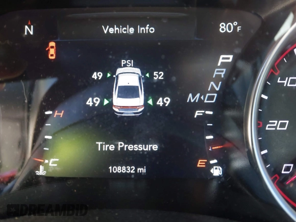 2019 Dodge Charger SXT with VIN 2C3CDXBG6KH702928, listed as a IAAI auction lot 41691312 with 108,832 mi miles and . Bid and sale history available at DreamBid. Image 16.