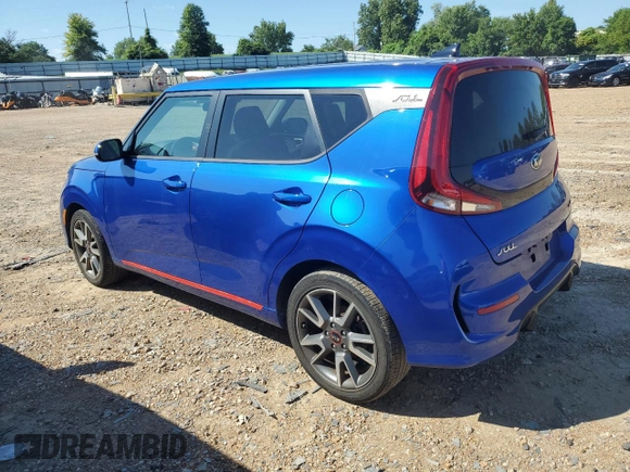 2021 Kia Soul GT-Line with VIN KNDJ63AU6M7764275, listed as a Copart auction lot 63784354 with 37,027 mi miles and Salvage Title. Bid and sale history available at DreamBid. Image 2.
