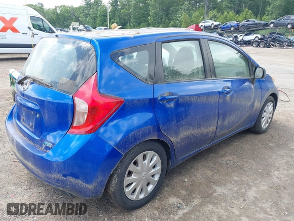 2014 Nissan Note S Plus with VIN 3N1CE2CP2EL415269, listed as a IAAI auction lot 42666232 with 93,478 mi miles and . Bid and sale history available at DreamBid. Image 4.