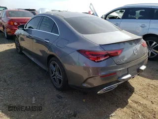 2022 Mercedes-Benz CLA 250 with VIN W1K5J4HB4NN320972, listed as a Copart auction lot 45716414 with 23,363 mi miles and . Bid and sale history available at DreamBid. Image 2.