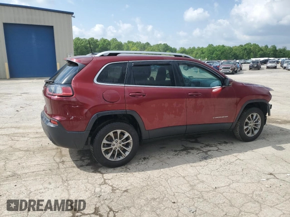 2020 Jeep Cherokee Altitude z VIN 1C4PJMLX9LD636716, wystawiony jako Copart lot #55208185 z przebiegiem 38 903 mil mil oraz Szkoda całkowita • Salvage title. Historia ofert i sprzedaży dostępna na DreamBid. Obrazek 3.