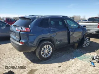 2021 Jeep Cherokee Latitude with VIN 1C4PJMCB7MD209248, listed as a Copart auction lot 47877225 with 20,803 mi miles and Salvage title. Bid and sale history available at DreamBid. Image 3.