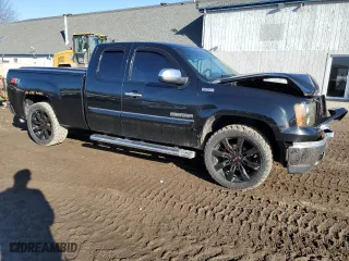 2011 GMC Sierra 1500 SLE with VIN 1GTR2VE32BZ161921, listed as a Copart auction lot 48170485 with 213,587 mi miles and Clean Title. Bid and sale history available at carsss.com. Image 4.
