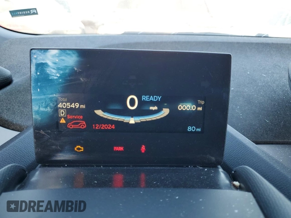2020 BMW i3 z VIN WBY8P4C08L7G67252, wystawiony jako Copart lot #85545354 z przebiegiem 40 549 mil mil oraz Szkoda całkowita • Salvage title. Historia ofert i sprzedaży dostępna na DreamBid. Obrazek 9.