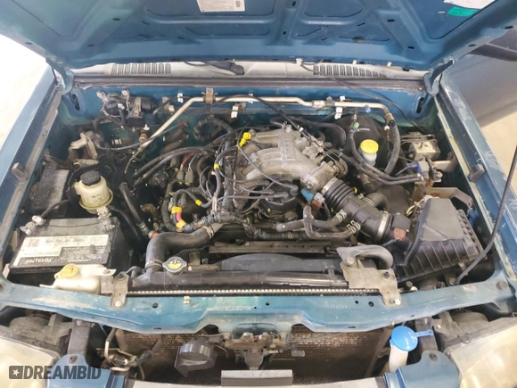 2001 Nissan Frontier 2WD XE with VIN 1N6ED27T01C384395, listed as a Copart auction lot 52148675 with 224,330 mi miles and Clean Title. Bid and sale history available at carsss.com. Image 11.