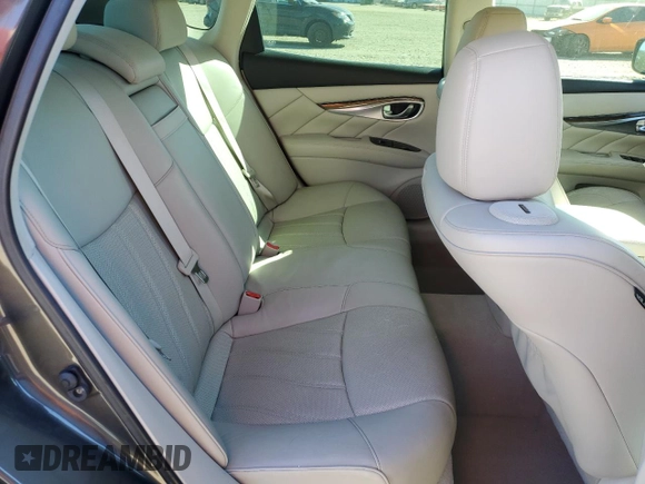 2013 Infiniti M37 with VIN JN1BY1AP2DM510404, listed as a Copart auction lot 76295144 with 134,586 mi miles and Salvage Title. Bid and sale history available at carsss.com. Image 10.