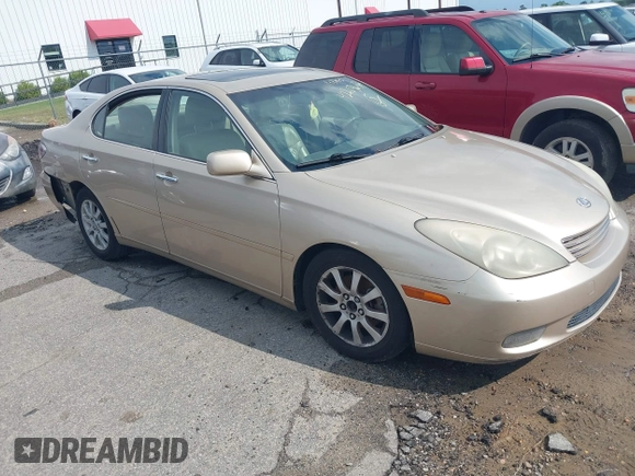 2004 Lexus ES 350 with VIN JTHBA30G945007363, listed as a IAAI auction lot 42203632 with 252,355 mi miles and . Bid and sale history available at DreamBid. Image 1.