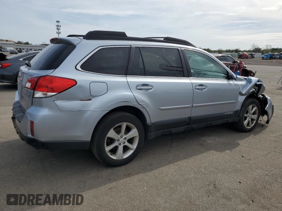2013 Subaru Outback Premium with VIN 4S4BRBGC2D3309236, listed as a Copart auction lot 54017115 with 108,038 mi miles and Salvage Title. Bid and sale history available at carsss.com. Image 3.