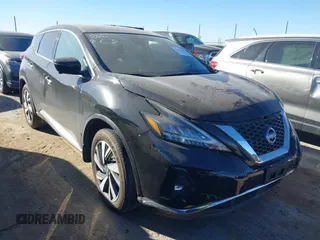 2024 Nissan Murano SL with VIN 5N1AZ2CJ1RC118477, listed as a IAAI auction lot 41153897 with 1,489 mi miles. Bid and sale history available at carsss.com. Image 1.