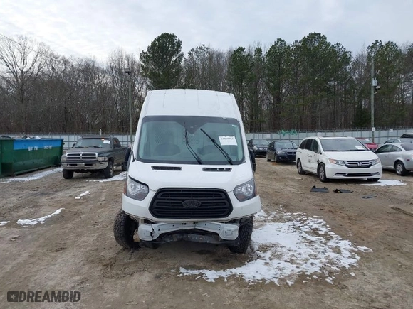 2019 Ford Transit Van with VIN 1FTYR2XM1KKB12147, listed as a IAAI auction lot 41381960 with 69,139 mi miles. Bid and sale history available at carsss.com. Image 13.