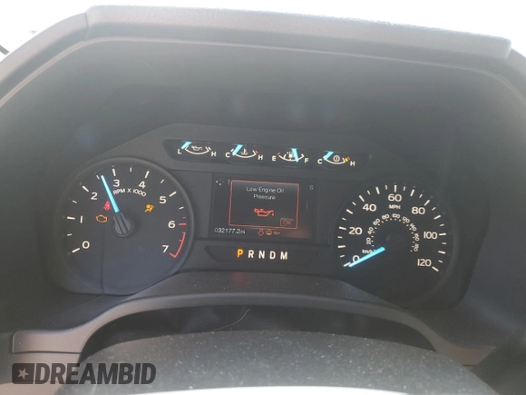 2019 Ford F-150 XL with VIN 1FTEW1E52KFC63864, listed as a Copart auction lot 43713355 with 32,177 mi miles and Salvage Title. Bid and sale history available at carsss.com. Image 9.