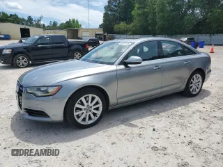 2015 Audi A6 Premium Plus with VIN WAUGFAFC5FN004896, listed as a Copart auction lot 58197765 with 159,933 mi miles and Clean title. Bid and sale history available at DreamBid. Image 1.