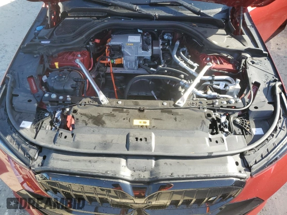 2024 BMW i5 eDrive40 with VIN WBY33FK01RCR76500, listed as a Copart auction lot 65026585 with 3,601 mi miles and Salvage title. Bid and sale history available at DreamBid. Image 11.