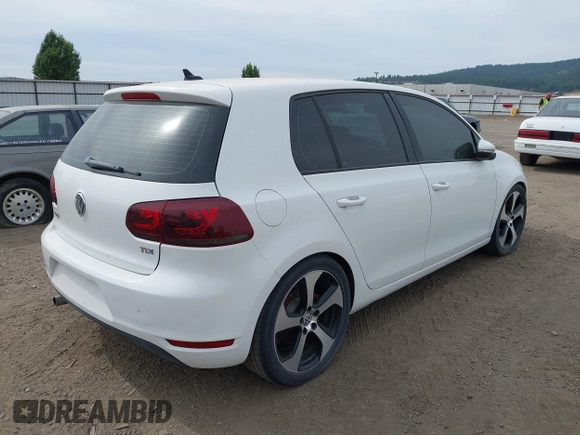 2013 Volkswagen Golf TDI with VIN WVWDM7AJXDW135902, listed as a IAAI auction lot 40194204 with 80,523 mi miles and . Bid and sale history available at DreamBid. Image 4.