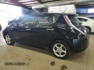 2012 Nissan LEAF SL with VIN JN1AZ0CP5CT017515, listed as a Copart auction lot 56377265 with 60,217 mi miles and Clean Title. Bid and sale history available at DreamBid. Image 2.